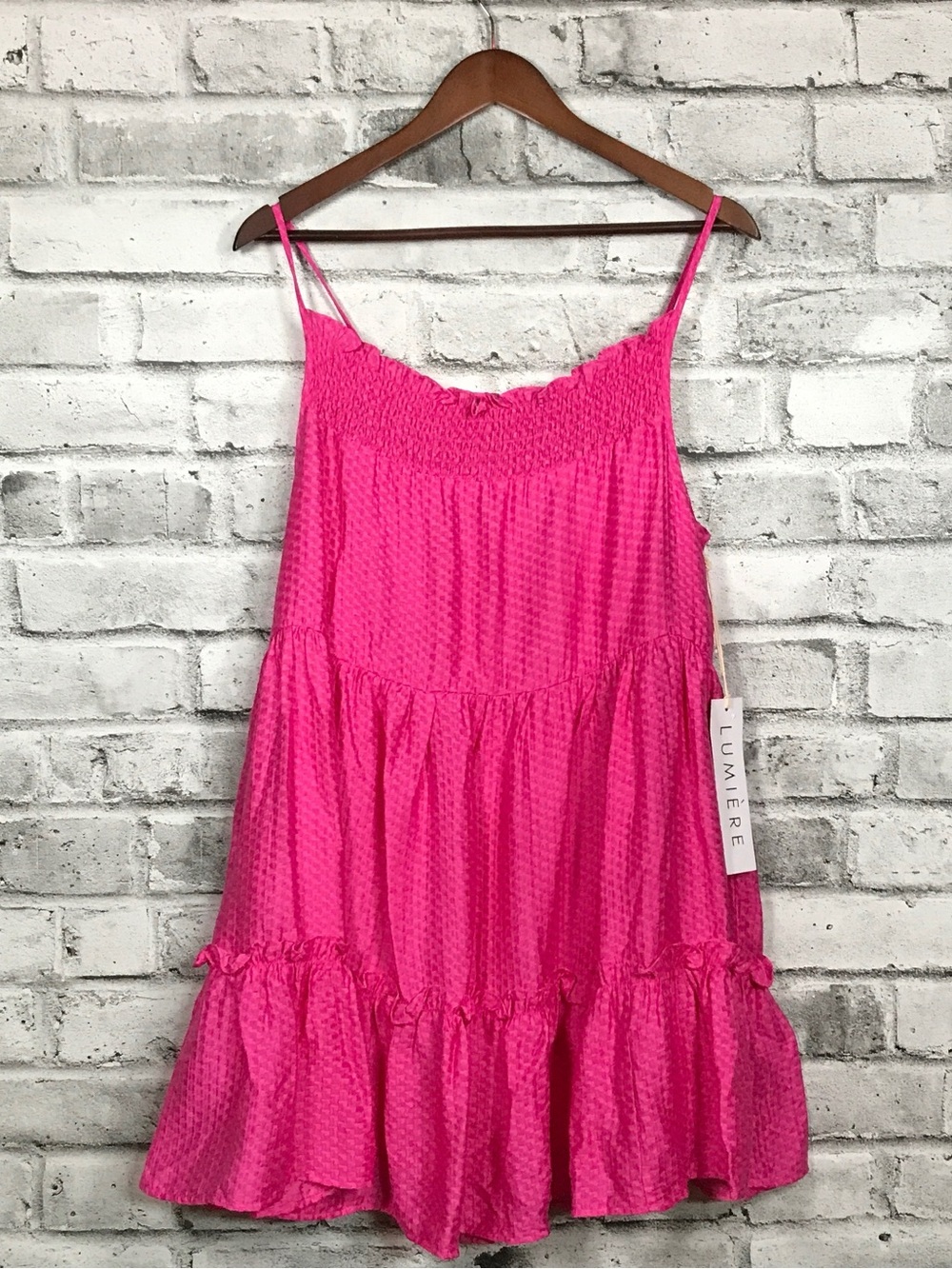 NWT Lumiere Tiered mini Sundress / Smocking